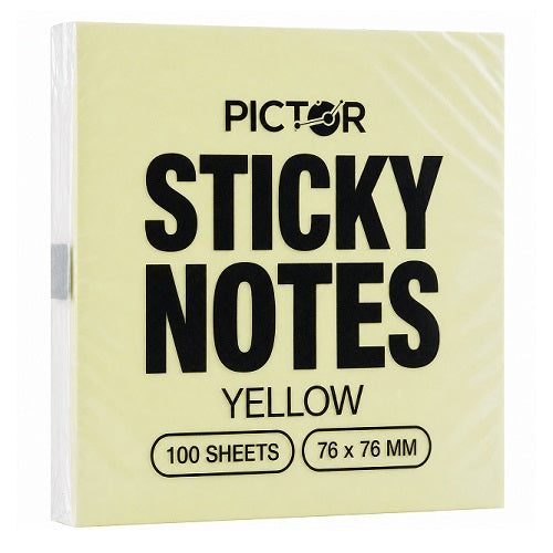 Premium Note 76 x 76mm Yellow