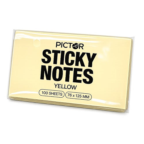 Premium Note 76 x 125mm Yellow