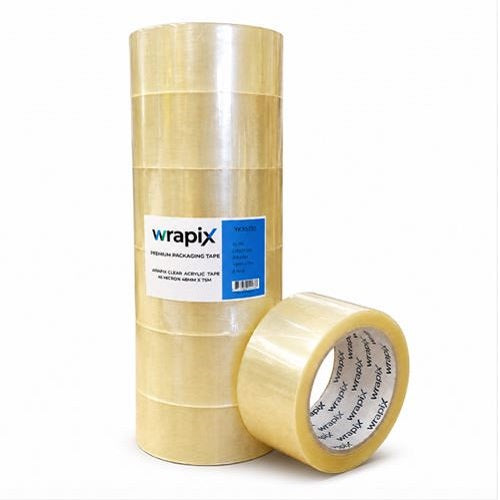 Wrapix Packaging Tape 48mmx75m Clear