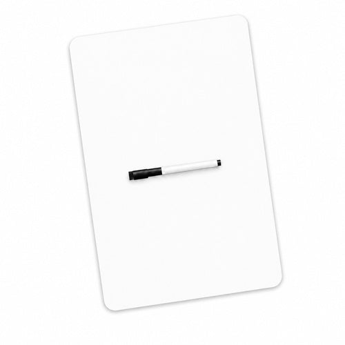 Pictor Dry Erase A4 Whiteboard MDF Double Sided Plain W939