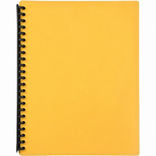 Pictor Display Book A4 20 Pocket Yellow