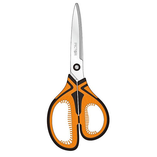 Pictor Ultra Premium Soft Grip Scissors 210mm Arc Edge