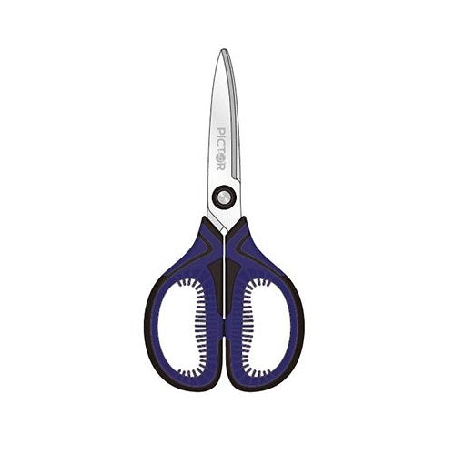 Pictor Ultra Premium Soft Grip Scissors 145mm Arc Edge
