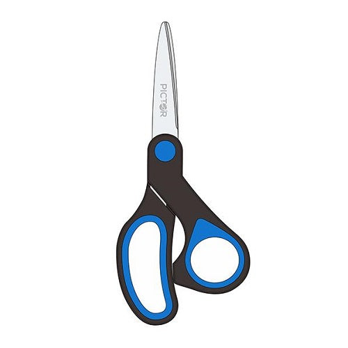 Pictor Premium Soft Grip Scissors 165mm