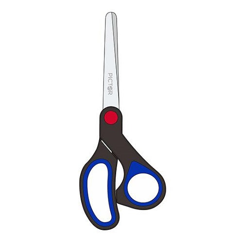 Pictor Premium Soft Grip Scissors 150mm Blunt Tip