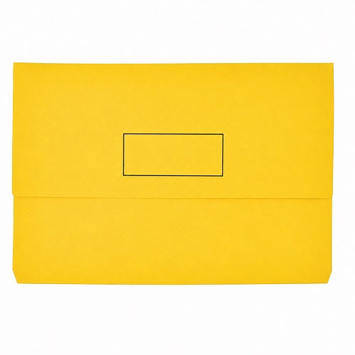 Pictor Manilla Document Wallet Foolscap Yellow