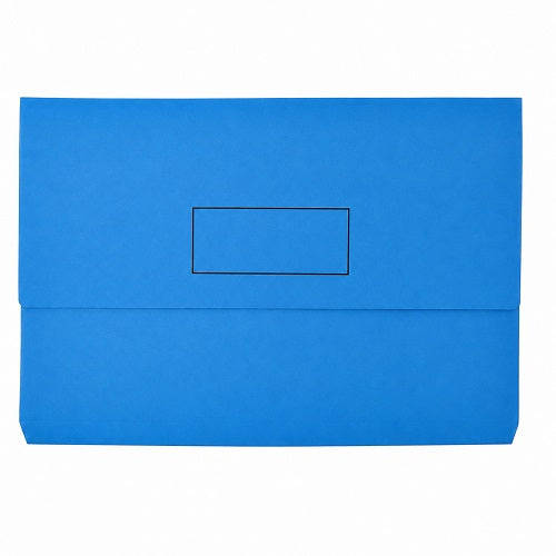 Pictor Manilla Document Wallet Foolscap Blue
