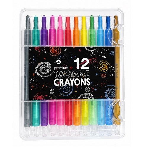 Pictor Premium Twistable Crayons Pack 12