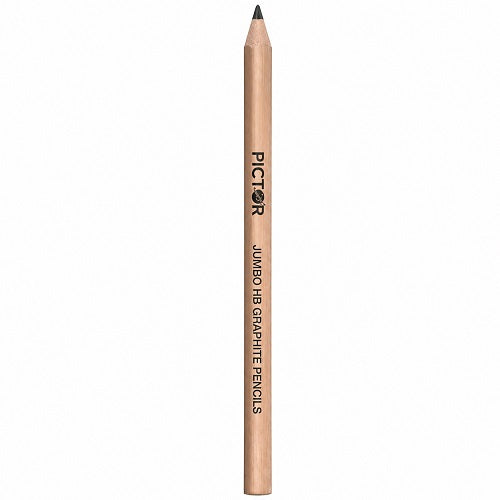 Pictor Premium Graphite Natural Jumbo Triangular Pencil HB