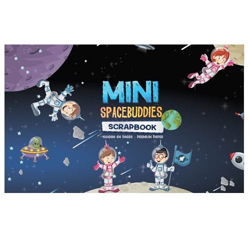 Pictor Mini Spacebuddies Scrapbook 100GSM 64 Page 165 x 245mm