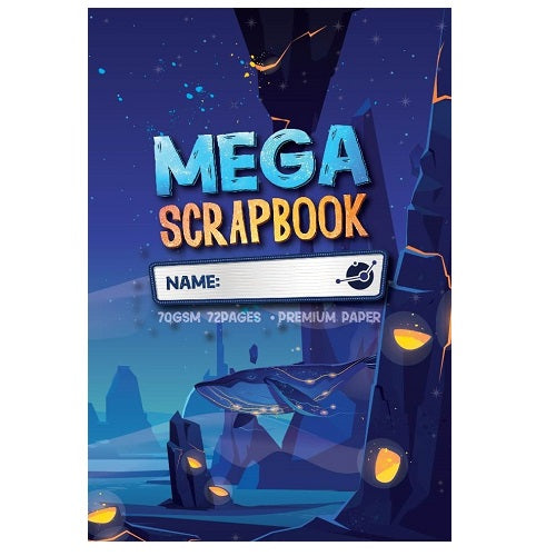 Pictor Mega Scrapbook 330 x 245mm 72 Page 70GSM Whales