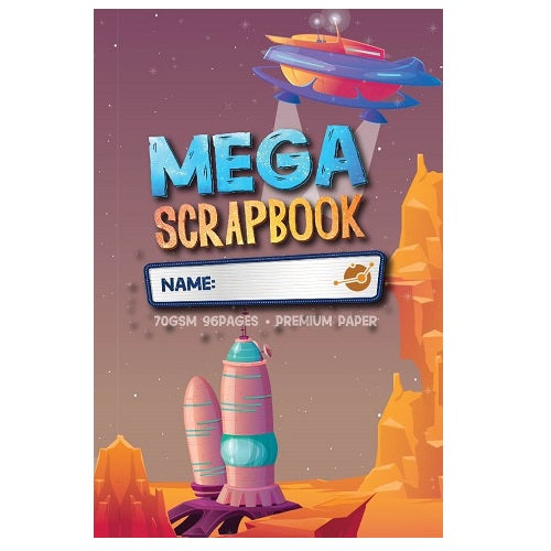 Pictor Mega Scrapbook 330 x 245mm 96 Page 70GSM Space Travel